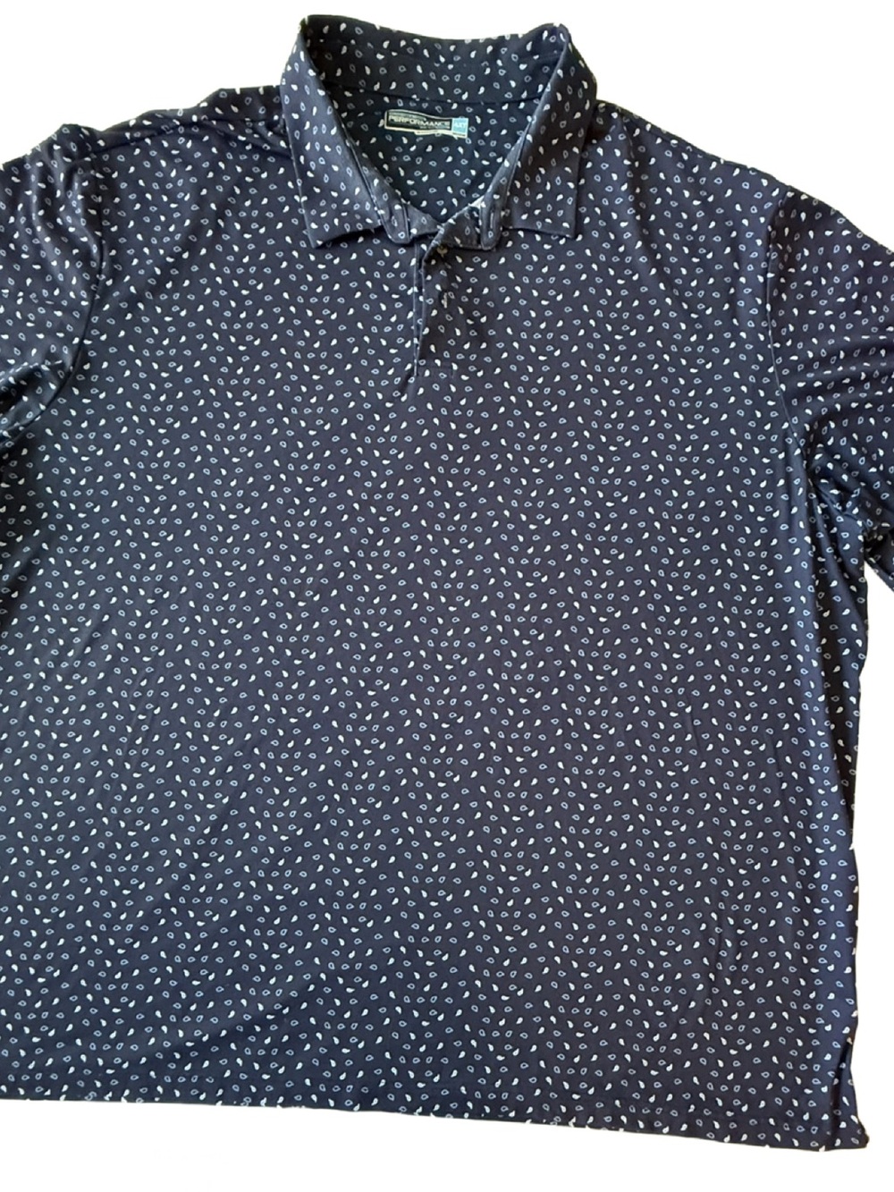 Big & Tall Rountree & Yorke Performance Polo Shirt. 4XL